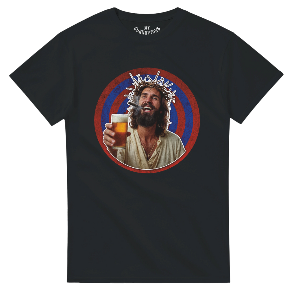 A Pint of the Holy Water Offensive T-Shirt | Dark Humour Graphic Tee